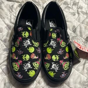 New Vans glow in the dark slip on shoes 3